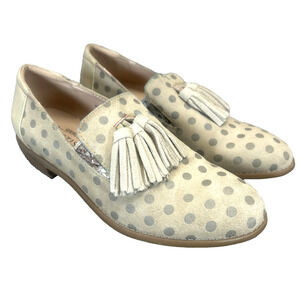 L'Artiste By Spring Step Klasik Women's Loafer 9 Tan Gray Leather Slip-On Shoes